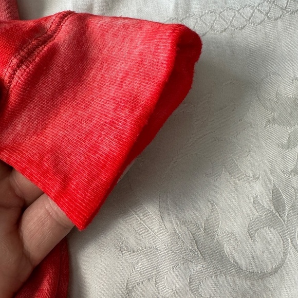 NBA Women's Red Detroit Pistons Retro Logo Long‎ Sleeve Fleece Sweatshirt Small - Picture 12 of 14